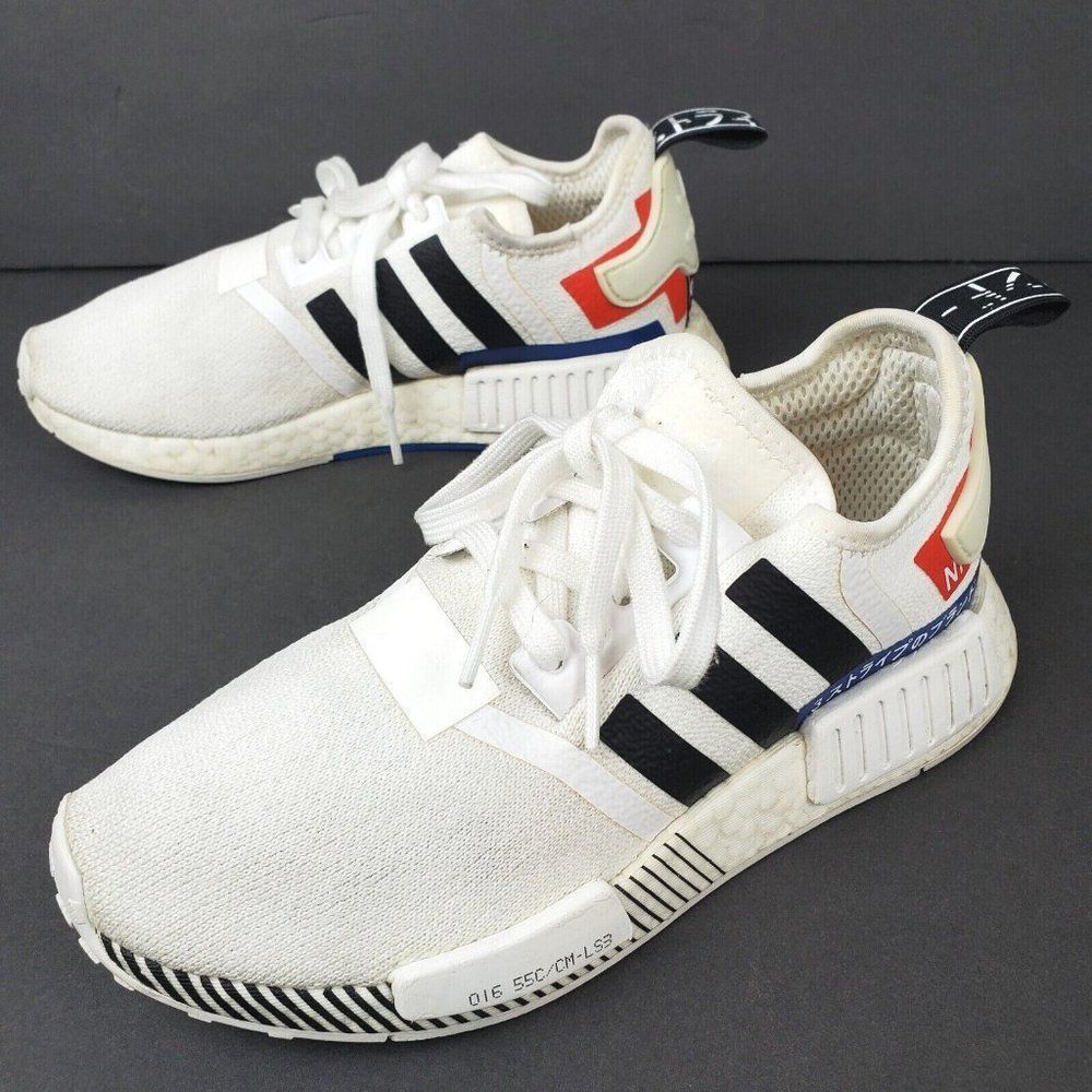 Adidas NMD R1 J Cloud White Black Lush Ef2311 Japan Colorblock Mens Sneakers 5.5